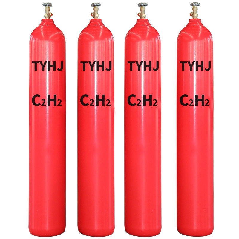Special Industry 98% Purity Gas C2H2 Acetylene Gas With Cylinders